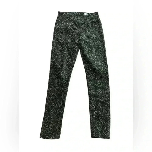 Anthropologie AG Adriano Goldschmied Velvet High Rise Stevie Ankle Jeans Size 26 - Picture 2 of 9